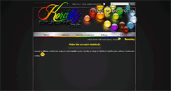 Desktop Screenshot of koralky.sulaco.cz